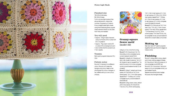 Book Review: Granny Squares and Shapes by Susan Pinner with Excerpt Pattern:  Triangle Lap Blanket - Underground Crafter